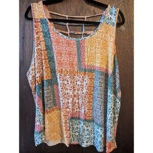 Maurices 2x Colorful Floral Tank Top